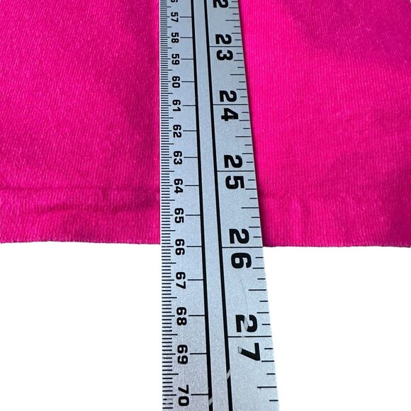 Vintage LL Bean Cycling T-Shirt Mens Medium Pink Short Sleeve 80s USA Hanes Tag - Picture 9 of 9